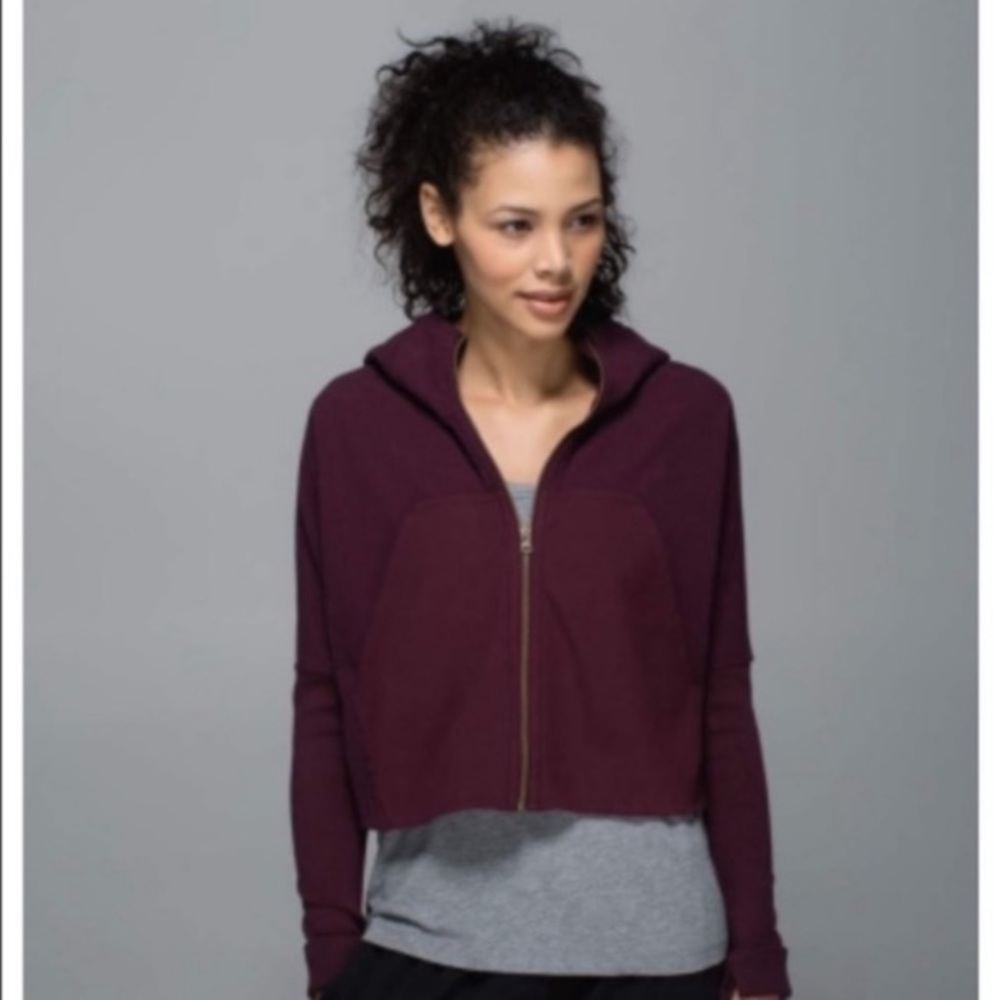 Lululemon seva crop hoodie